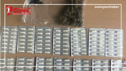 Soma’da Uyuşturucu Operasyonu, 209 hap 50 gram esrar ele geçirildi
