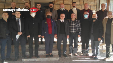 CHP İl Başkanı Balaban Soma Ziyaretler Gerçekleştirdi