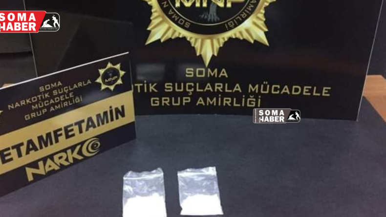 Soma’da uyuşturucudan 1 kişi tutuklandı