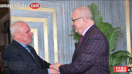 Başkan Ergün, Soma Belediye Başkanı Ali Tulup’u Ağırladı