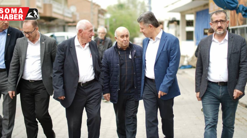 AK Partili Özkan, Salihli’de vatandaşla buluştu