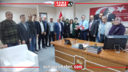 AK Parti Yönetiminden Kaymakamlık ve Belediye ziyareti