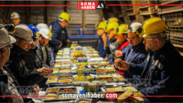 Türkmen Madencilerle İftar’da Buluştu
